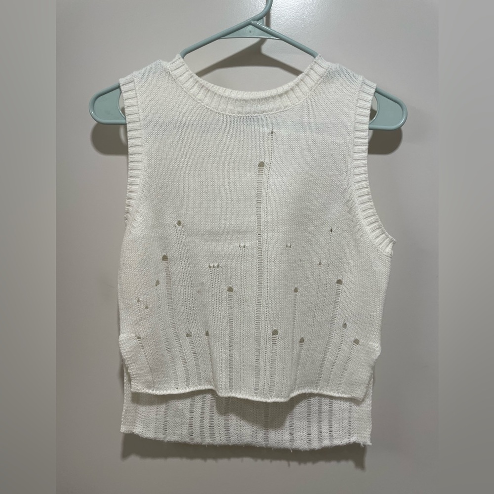Wild Fable Women's White Vest